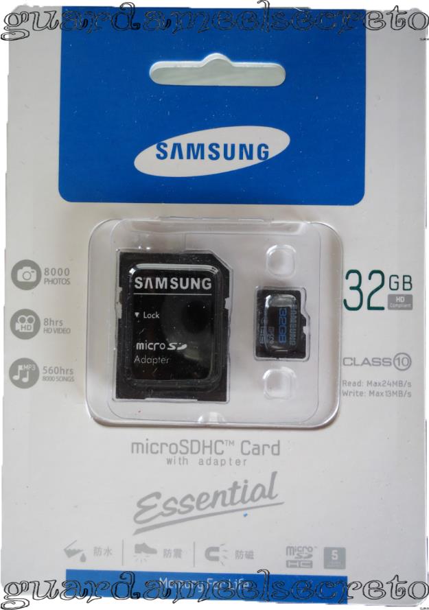 Tarjeta samsung micro sd 32gb + regalo