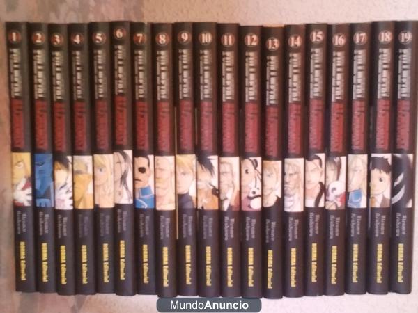 coleccion NARUTO , BLEACH , FULL METAL ALCHEMIST