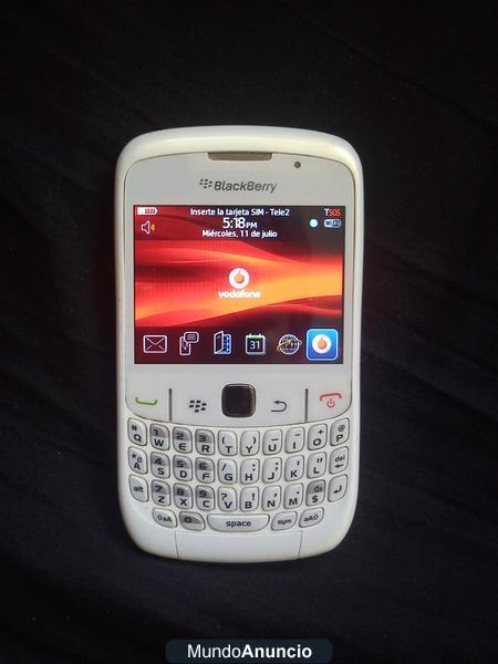 vendo BLACKBERRY CURVE BLANCO