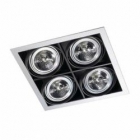 Leds C4 Architectural Downlight Multidir Cuadrado 4xQr-111 - Blanco - iLamparas.com - mejor precio | unprecio.es