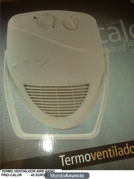 termo ventilador baño