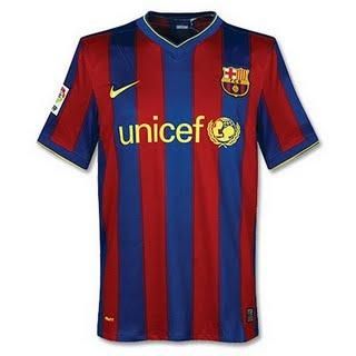 Liquidación camisetas oficiales F.C.Barcelona 09/10 con dorsal