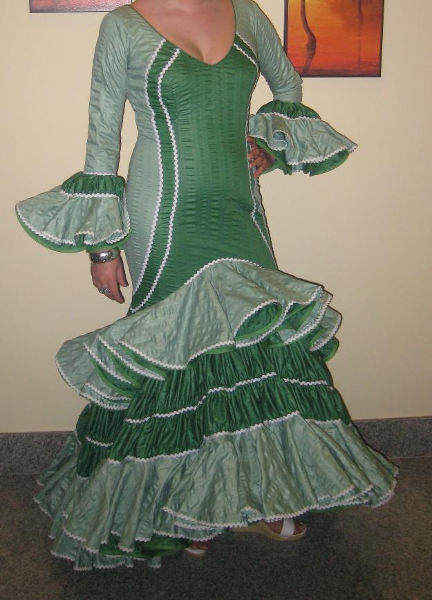 traje de flamenca canastero