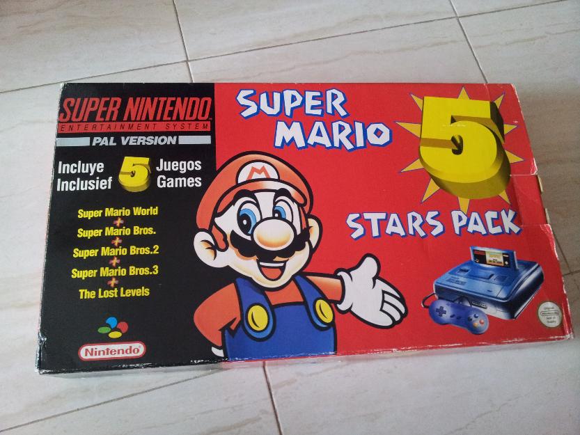 Supernintendo pack Mario all star