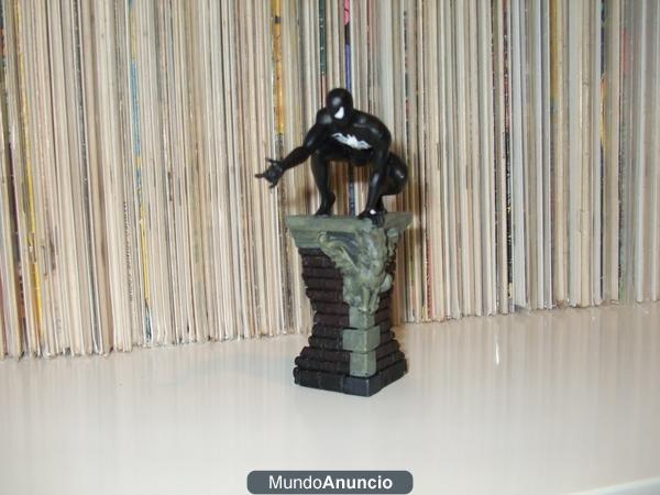 FIGURA MARVEL EN PLOMO SPIDERMAN NEGRO