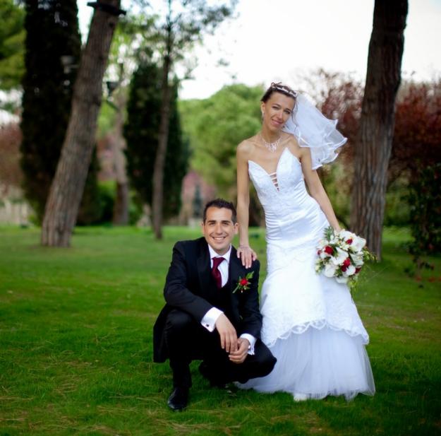 Vestido de novia, unico en España, muy sexy y elegante