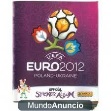 VENDO ALBUM DE LA EUROCOPA 2012 EN PERFECTO ESTADO--INCOMPLETO