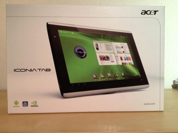 ACER Tablet Iconia A500 32gb capacitiva. Android 4. 0.
