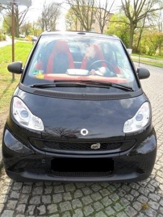 2008 SMART Fortwo - Cabrio negro metalizado