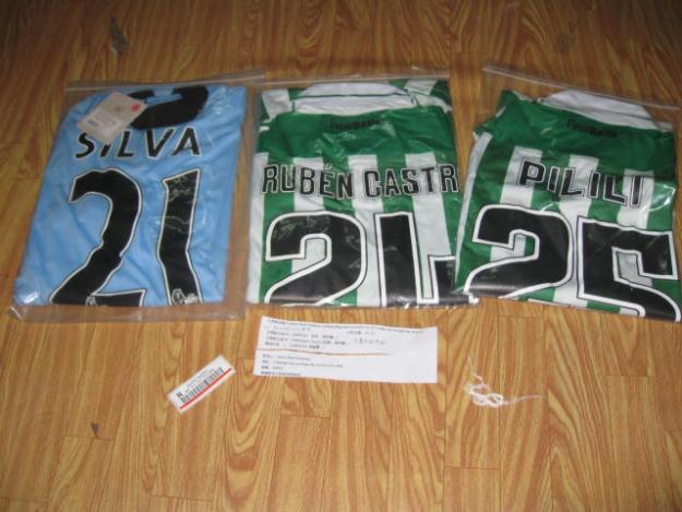 Camisetas de futbol