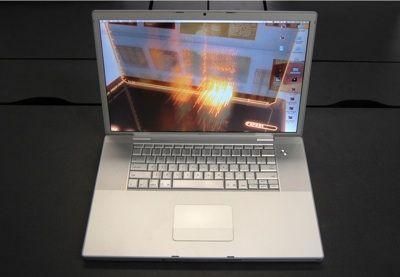 Macbook Pro 15 2.5 512 video 500gb 4gb ram CS3 SUITE