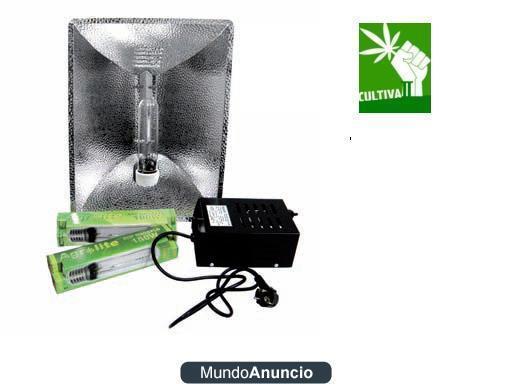 VENDO KIT DE CULTIVO 400W  COMPLETO LITO PARA  USAR URGENTE 150EUROS