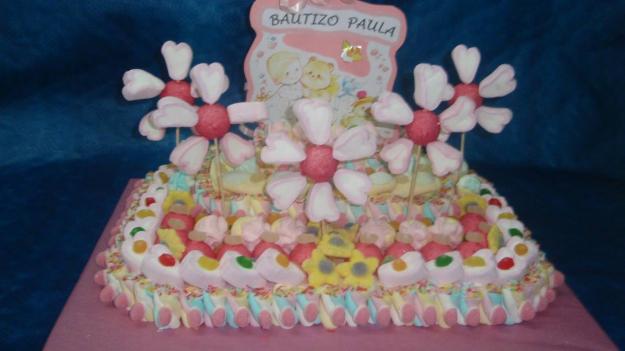 tartas y detalles con golosinas