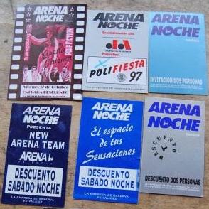 Entradas discotecas años 90