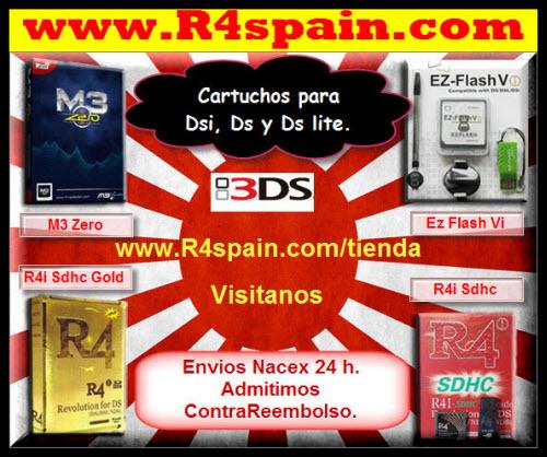 CARTUCHOS para NINTENDO 3DS, DSI XL, DSI,DS LITE (R4I,M3I ZERO, EZFLASH)