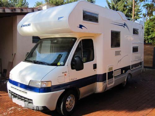 Autocaravana moncayo halcón 360 SL capuchina Fiat Ducato 130 CV 6 plazas - 12700 euros