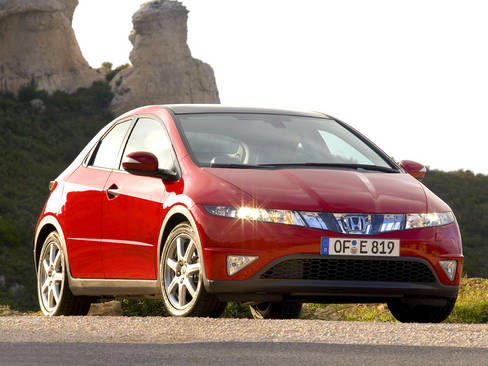 Honda Civic 2.2 Cdti Executive Rojo