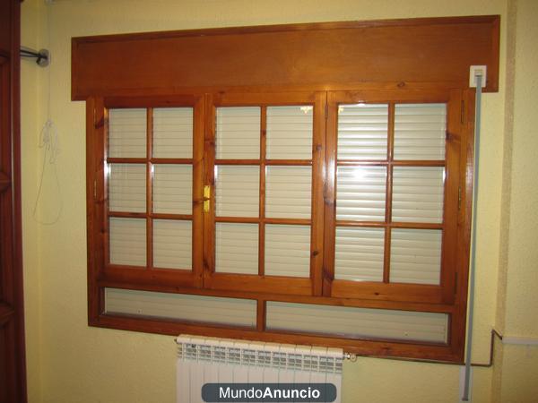 VENDO VENTANAS DE MADERA EN PERFECTO ESTADO