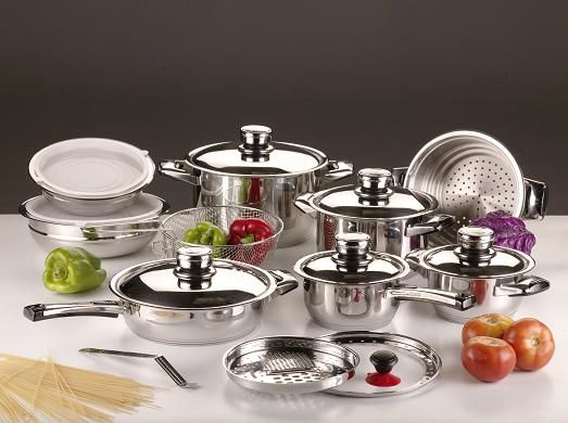 BATERIA COCINA 21PZ SOLINGEN ALTA CALIDAD