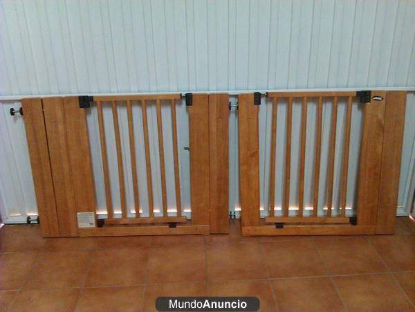 BARRERA DE SEGURIDAD DE MADERA PARA NIÑOS