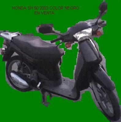 moto honda sh 50 ( scoopy ) del 2003 con solo 10.000 kms ( negra )