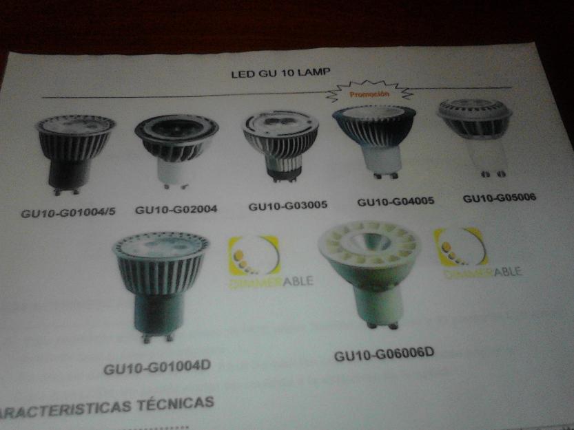 Venta de led y aparatos de eficiencia energetica