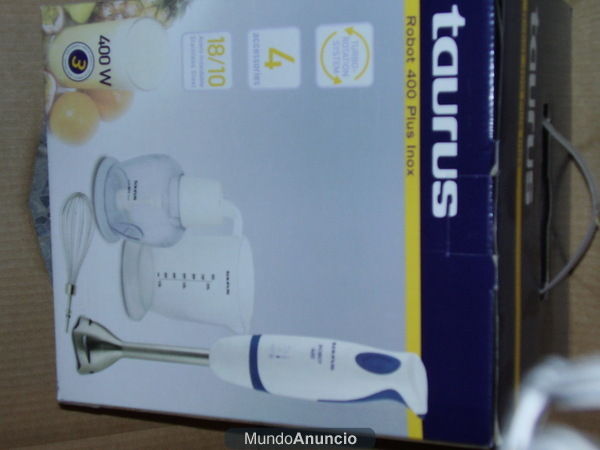 Batidora TAURUS 400 PLUS INOX a ESTRENAR!!!