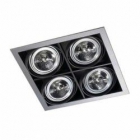 Leds C4 Architectural Downlight Multidir Cuadrado 4xQr-111 - Gris - iLamparas.com - mejor precio | unprecio.es