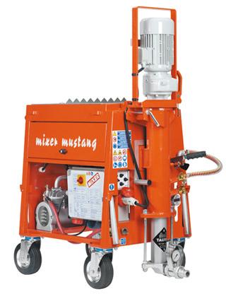 Proyectadora yeso mixer mustang